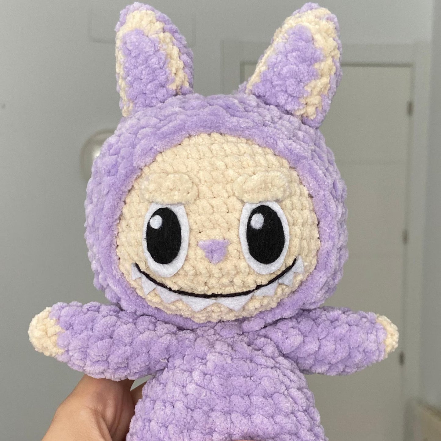 Labubu Crochet Pattern PDF Tutorial – Cute Amigurumi Monster