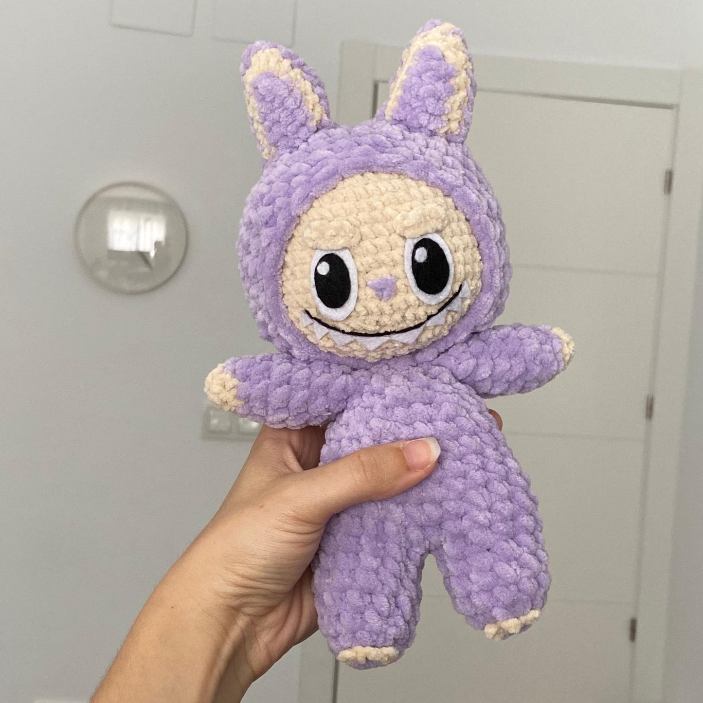 Labubu Crochet Pattern PDF Tutorial – Cute Amigurumi Monster