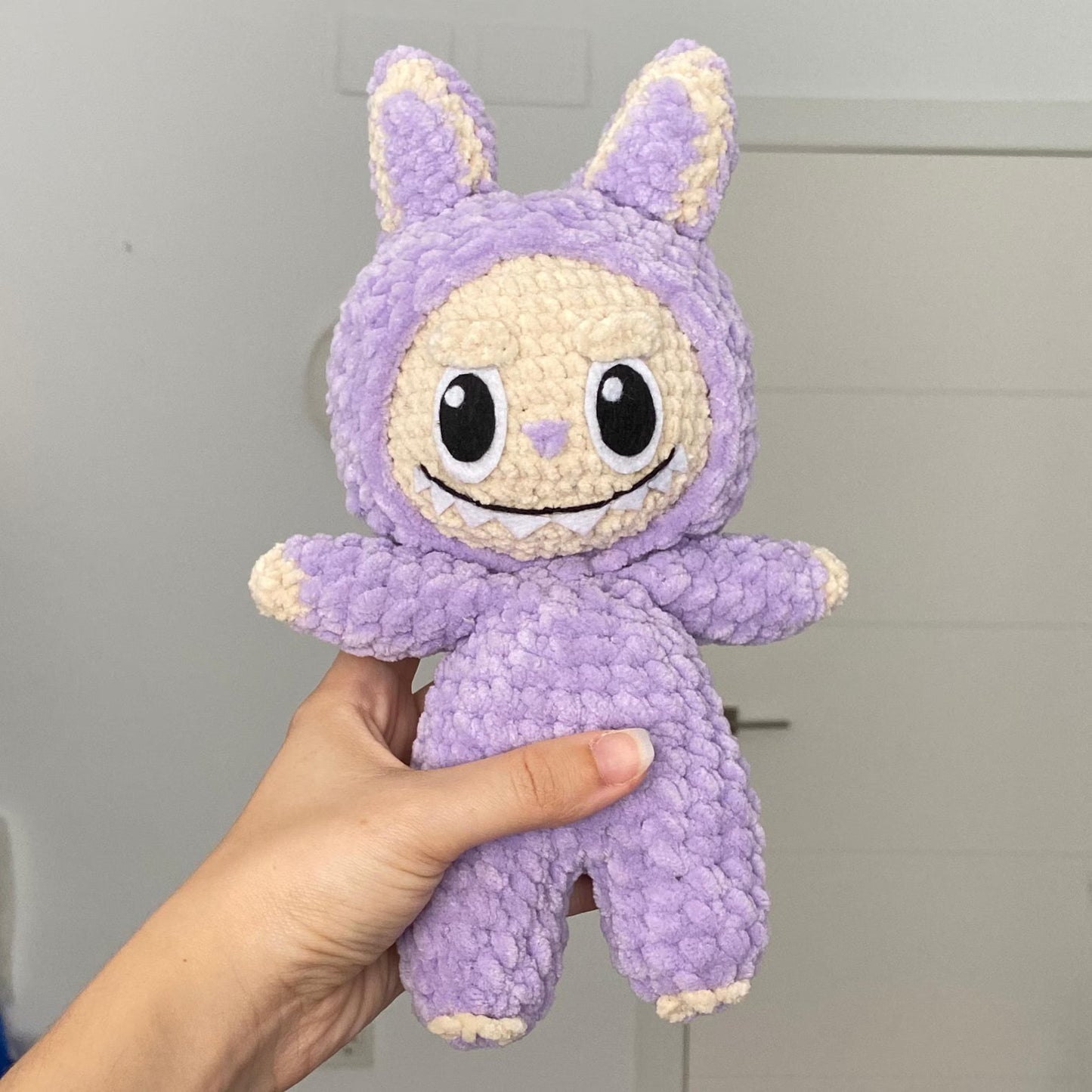 Labubu Crochet Pattern PDF Tutorial – Cute Amigurumi Monster