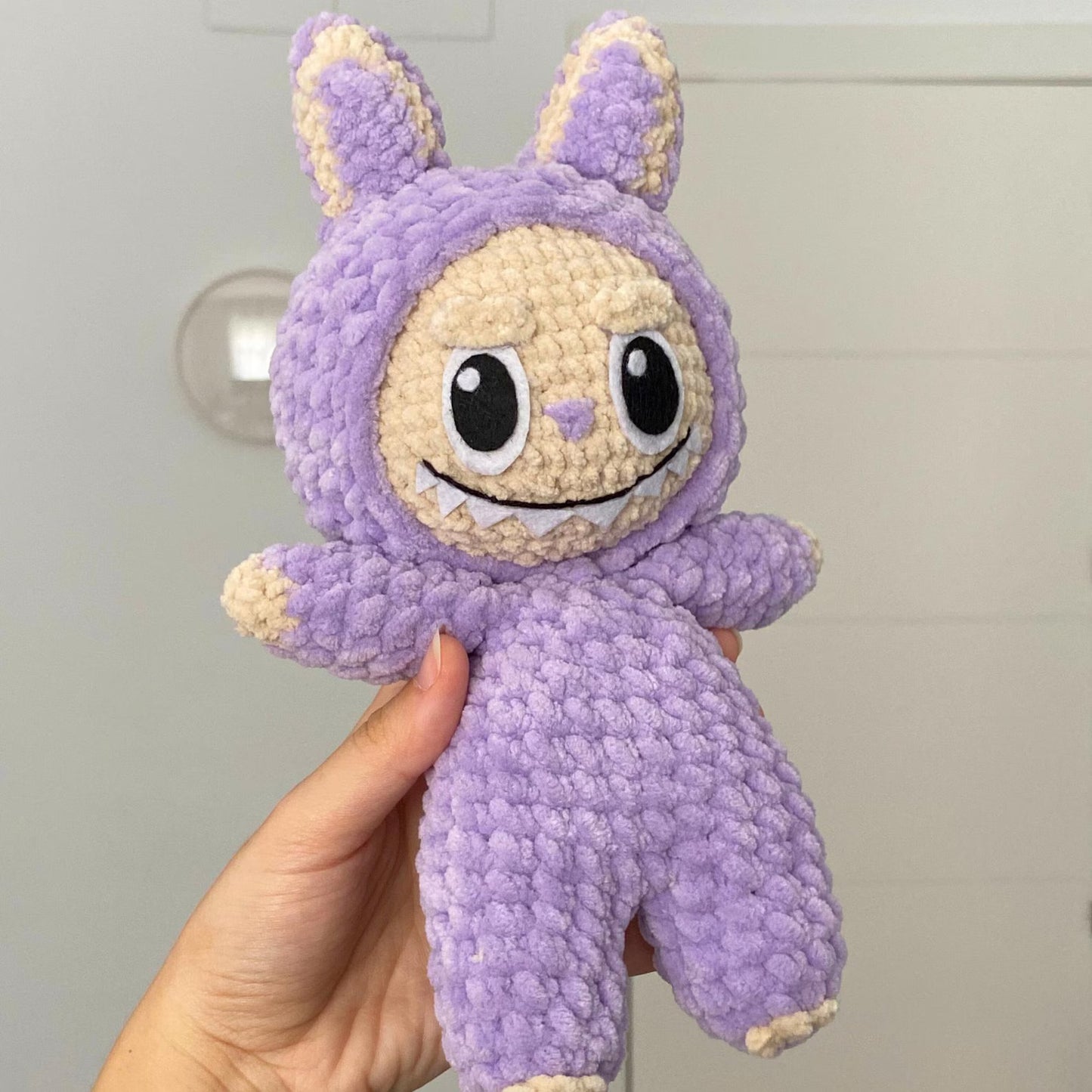 Labubu Crochet Pattern PDF Tutorial – Cute Amigurumi Monster