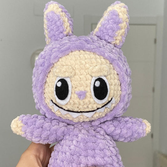 Labubu Crochet Pattern PDF Tutorial – Cute Amigurumi Monster